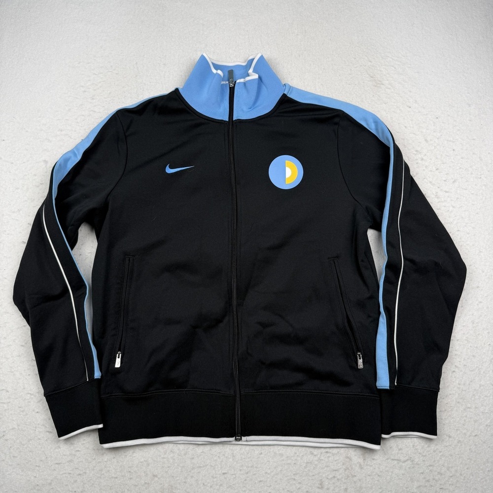 Argentina National Team Jacket Mens Medium Black Soccer Nike Track Top Full Zip